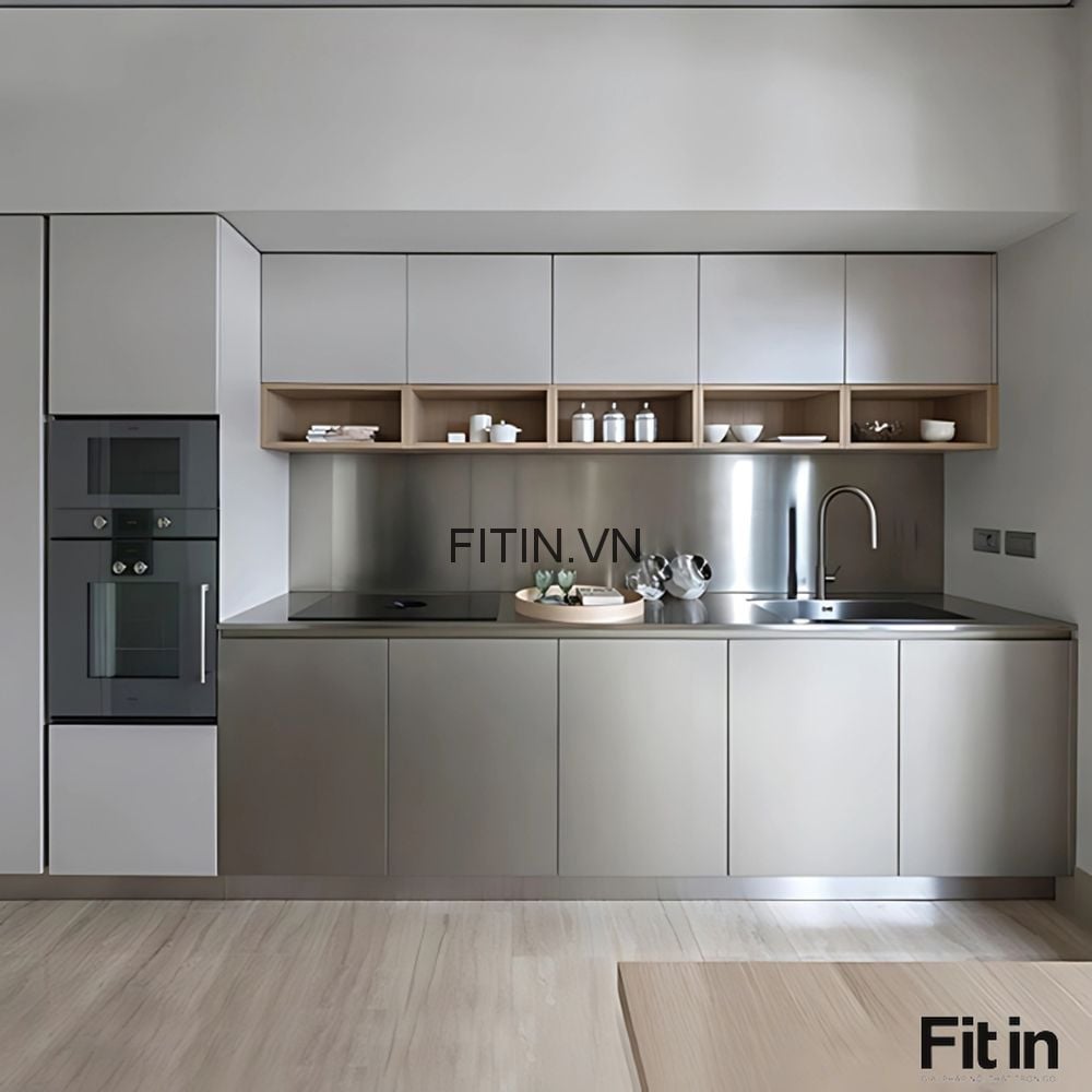 Tủ Bếp Gỗ C&ocirc;ng Nghiệp