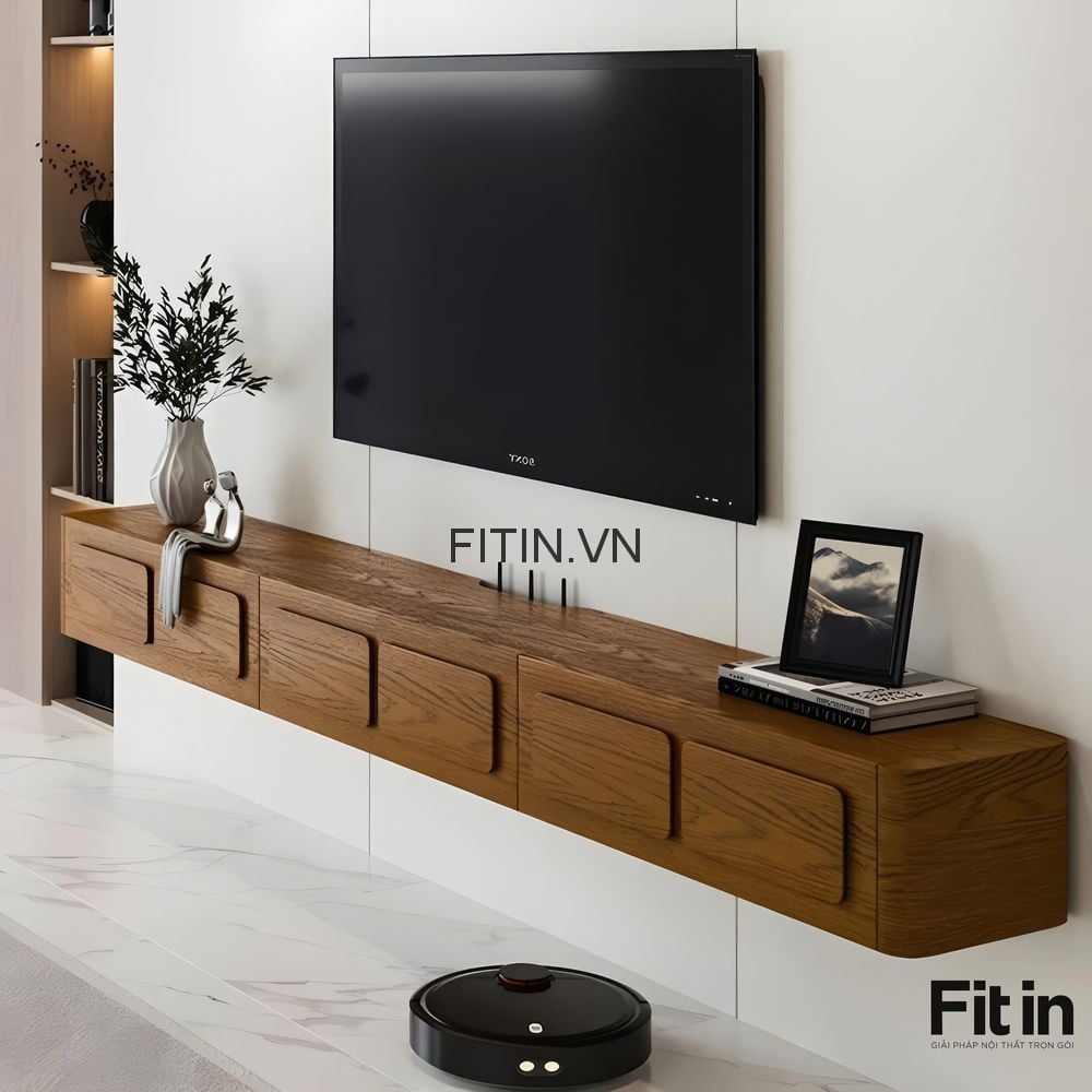 Kệ Tủ Tivi Gỗ Tự Nhi&ecirc;n