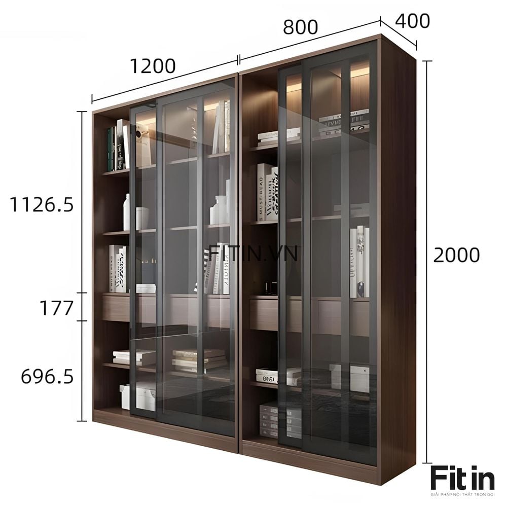 Tủ Hồ Sơ Gỗ C&ocirc;ng Nghiệp