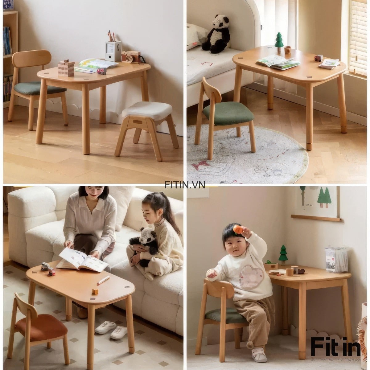 Bộ B&agrave;n Ghế Trẻ Em
