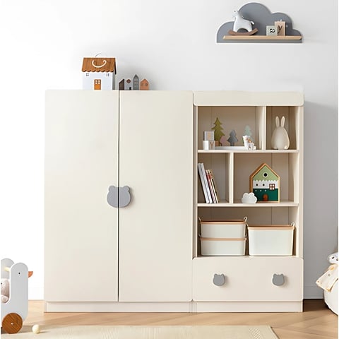 Tủ Quần Áo Trẻ Em Gỗ Công Nghiệp Dáng Thấp Nhỏ Gọn Đẹp