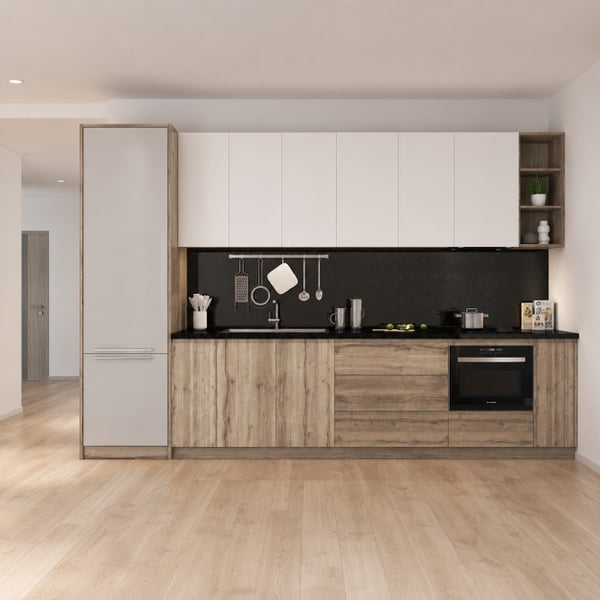Tủ bếp Laminate chống nước An Cường