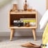Tủ Đầu Giường Gỗ Sồi Tự Nhiên Chắc Chắn Kiểu Dáng Nhỏ Gọn 