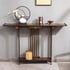Bàn Trang Trí Console Gỗ Sồi Màu Cánh Gián Sang Trọng Bền Bỉ