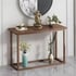 Bàn Console Gỗ Tự Nhiên Kiểu Dáng Tối Giản Độ Bền Cao 