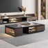 Bàn Sofa Mặt Đá Kéo Rút Thông Minh Gỗ Công Nghiệp Hiện Đại 