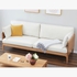 Ghế Sofa 2 Chỗ Gỗ Sồi Kèm Nệm Bọc Nỉ Thanh Lịch Hiện Đại