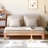 Ghế Sofa Kéo Thành Giường Gỗ Sồi Kèm Nệm Êm Ái Hiện Đại