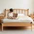 Giường Cho Bé Trai Gỗ Sồi Kiểu Chân Cao Chắn Chắn Bền Bỉ