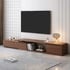 Kệ Ti Vi MDF Phủ Melamine An Cường Kiểu Kéo Rút Thông Minh