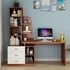 Mẫu Bàn Làm Việc Gỗ MDF Kèm Kệ Sách Và Hộc Tủ Tiện Ích