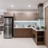 Mẫu Tủ Bếp Chung Cư Gỗ MDF Phủ Melamine An Cường Tối Giản