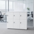 Mẫu Tủ Locker 6 Ngăn Gỗ Mdf Phủ Melamine Nhỏ Gọn Tối Ưu