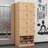 Mẫu Tủ Locker Gỗ Công Nghiệp Kèm Ngăn Để Giày Tiện Lợi 