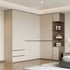 Mẫu Tủ Quần Áo Góc Chữ L Gỗ MDF An Cường Tối Ưu Hiện Đại