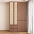 Tủ Áo MDF An Cường Phối Cánh Đan Mây Dáng Cao Hiện Đại 