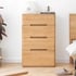 Tủ Áo Mini Chất Liệu Gỗ Sồi Tự Nhiên Bền Bỉ Kết Cấu Chắc Chắn Chịu Lực Tốt 