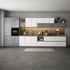 Tủ Bếp Màu Xám Trắng Gỗ MDF Chống Ẩm An Cường Tối Giản Hiện Đại