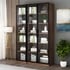 Tủ Để Tài Liệu Phòng Làm Việc Gỗ MDF Cánh Kính Cường Lực