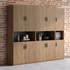 Tủ Gỗ Tài Liệu Hồ Sơ Văn Phòng Gỗ MDF Hiện Đại Tối Giản