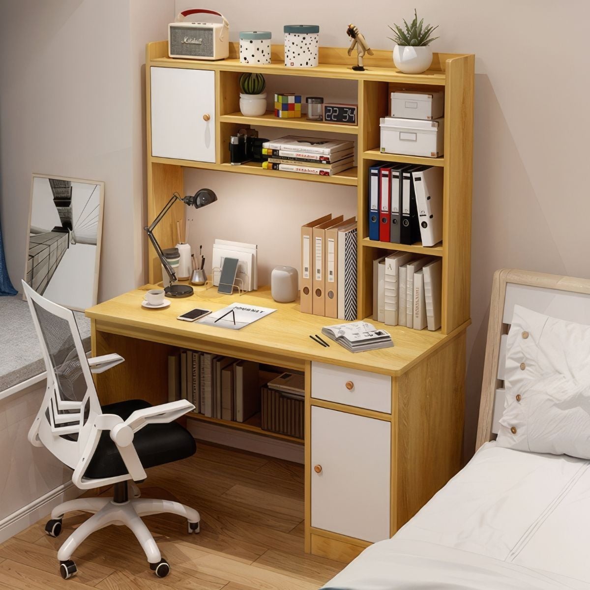 B&agrave;n Học Gỗ C&ocirc;ng Nghiệp