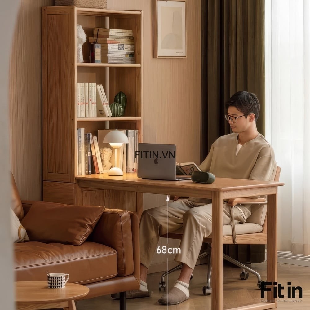 B&agrave;n L&agrave;m Việc Gỗ Tự Nhi&ecirc;n