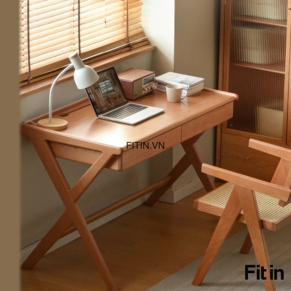 B&agrave;n L&agrave;m Việc Gỗ Tự Nhi&ecirc;n