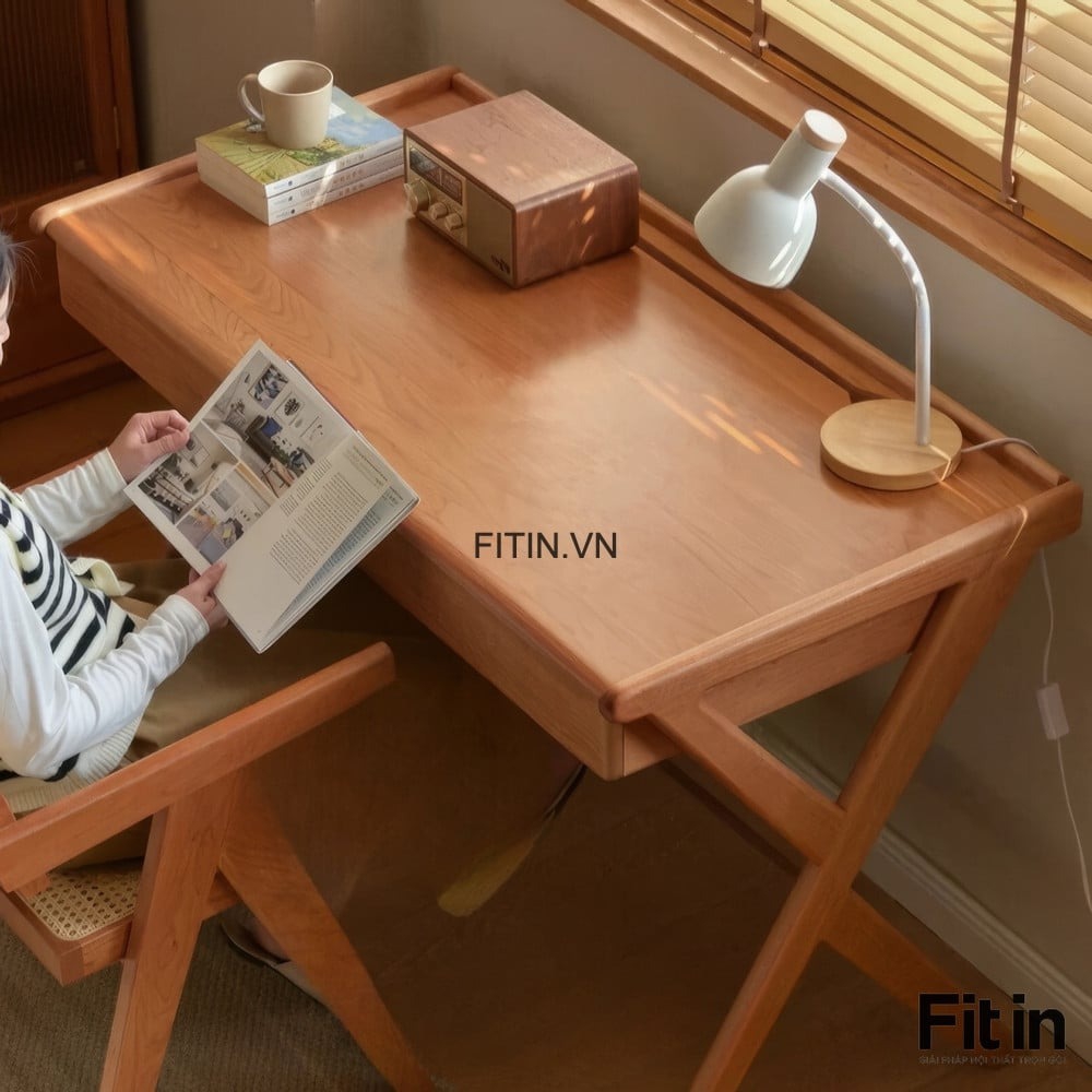 B&agrave;n L&agrave;m Việc Gỗ Tự Nhi&ecirc;n