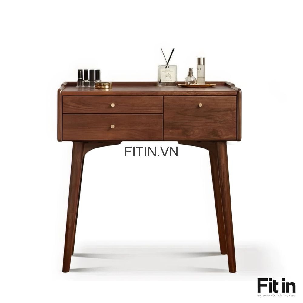 B&agrave;n Trang Điểm Gỗ Tự Nhi&ecirc;n