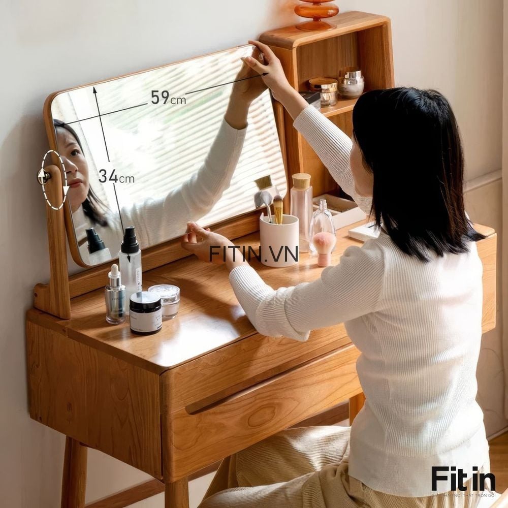 Bộ B&agrave;n Ghế Trang Điểm