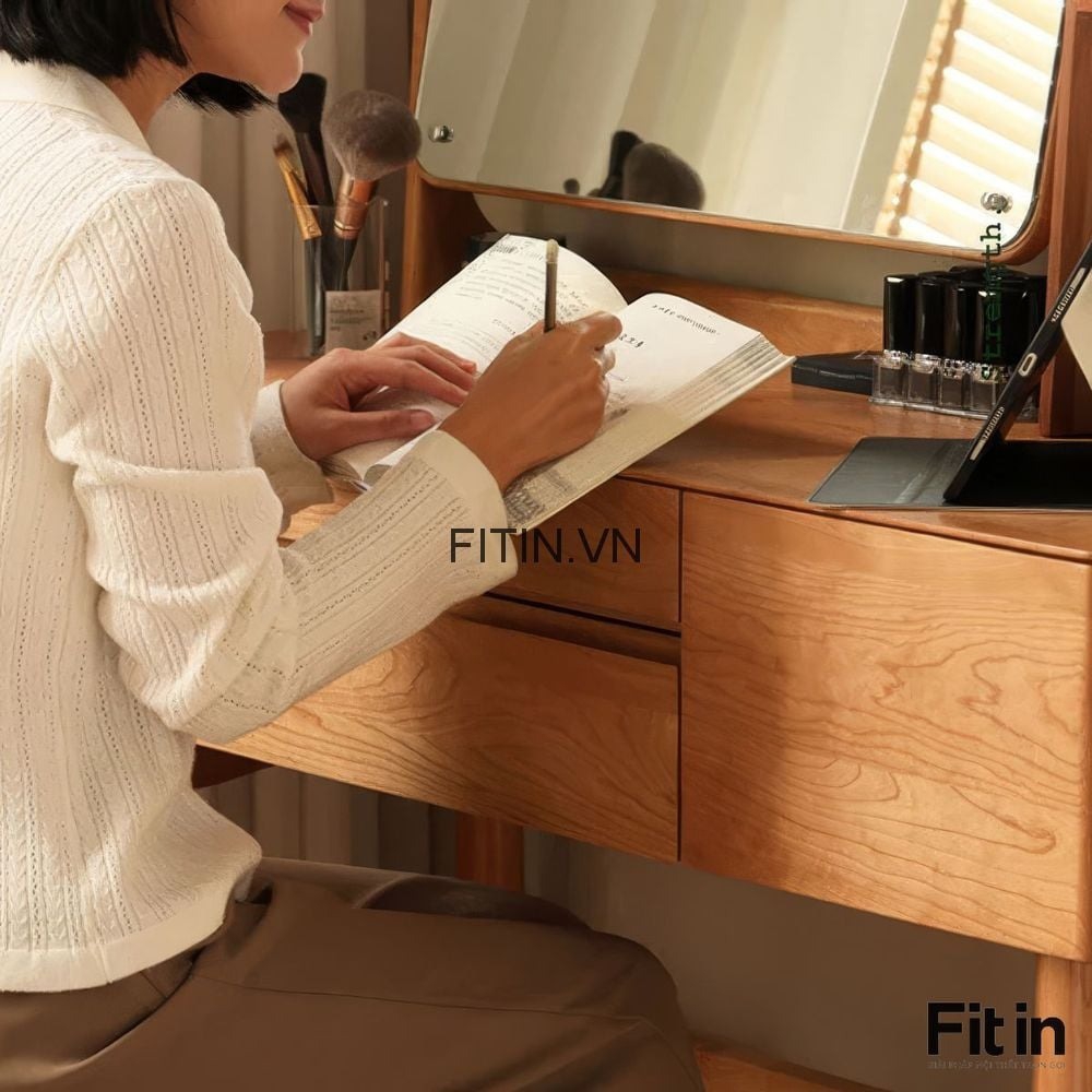 Bộ B&agrave;n Ghế Trang Điểm