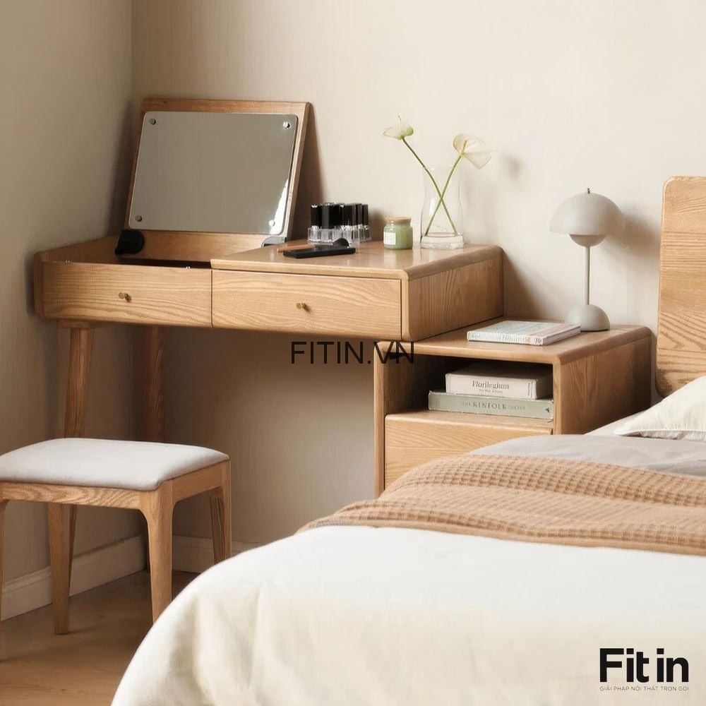 Bộ B&agrave;n Ghế Trang Điểm