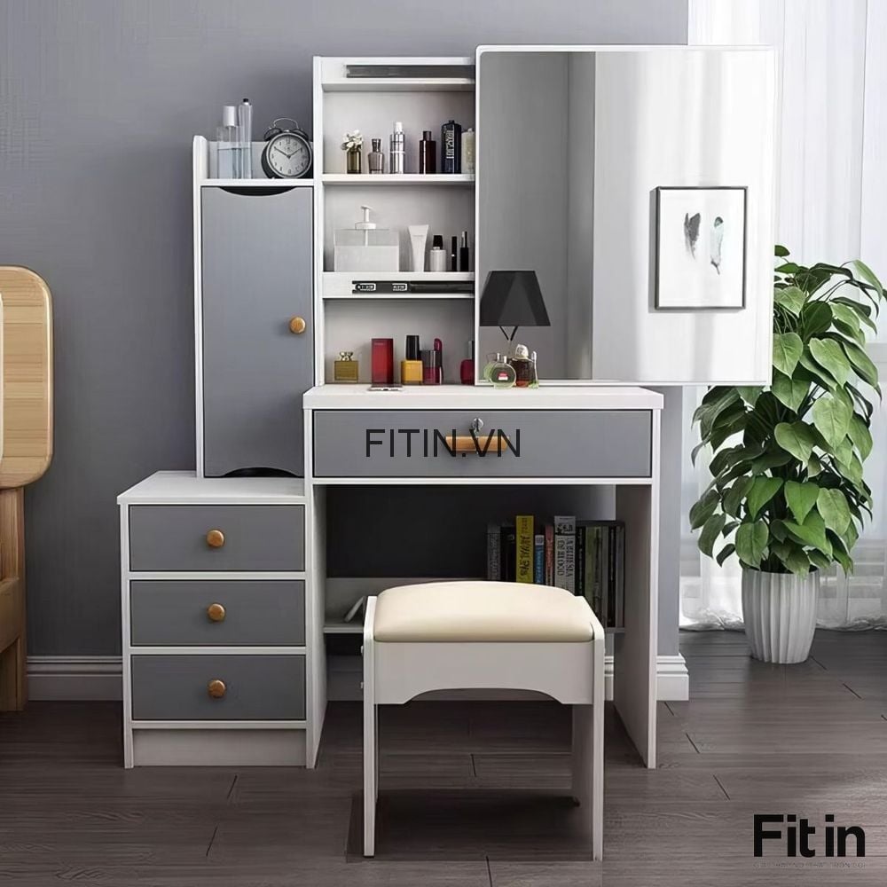 Bộ B&agrave;n Ghế Trang Điểm