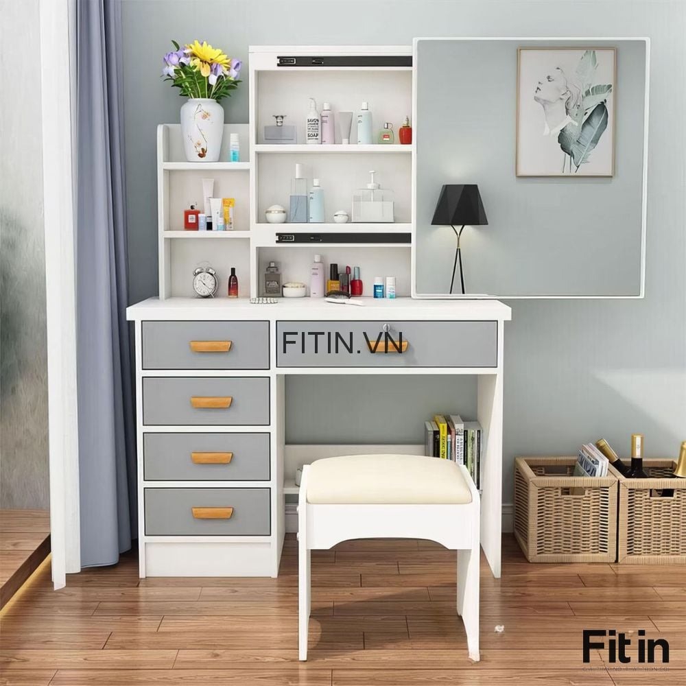 Bộ B&agrave;n Ghế Trang Điểm