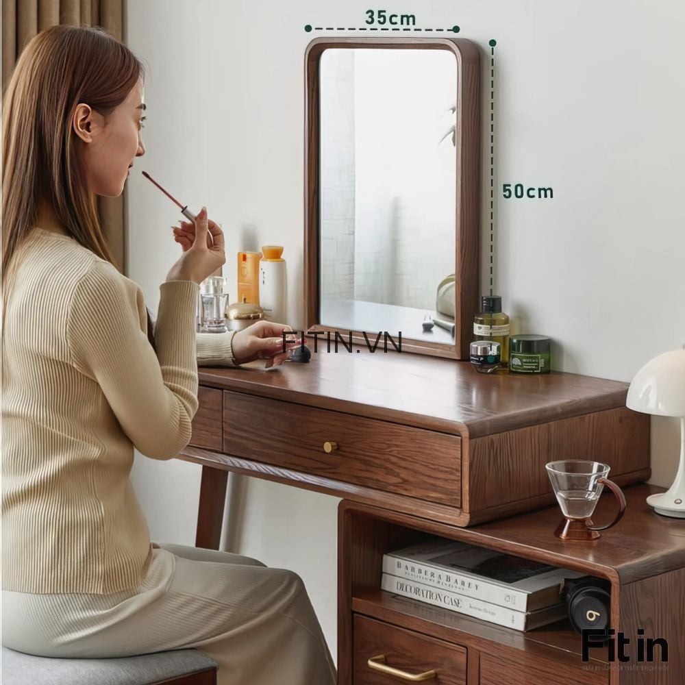 Bộ B&agrave;n Ghế Trang Điểm