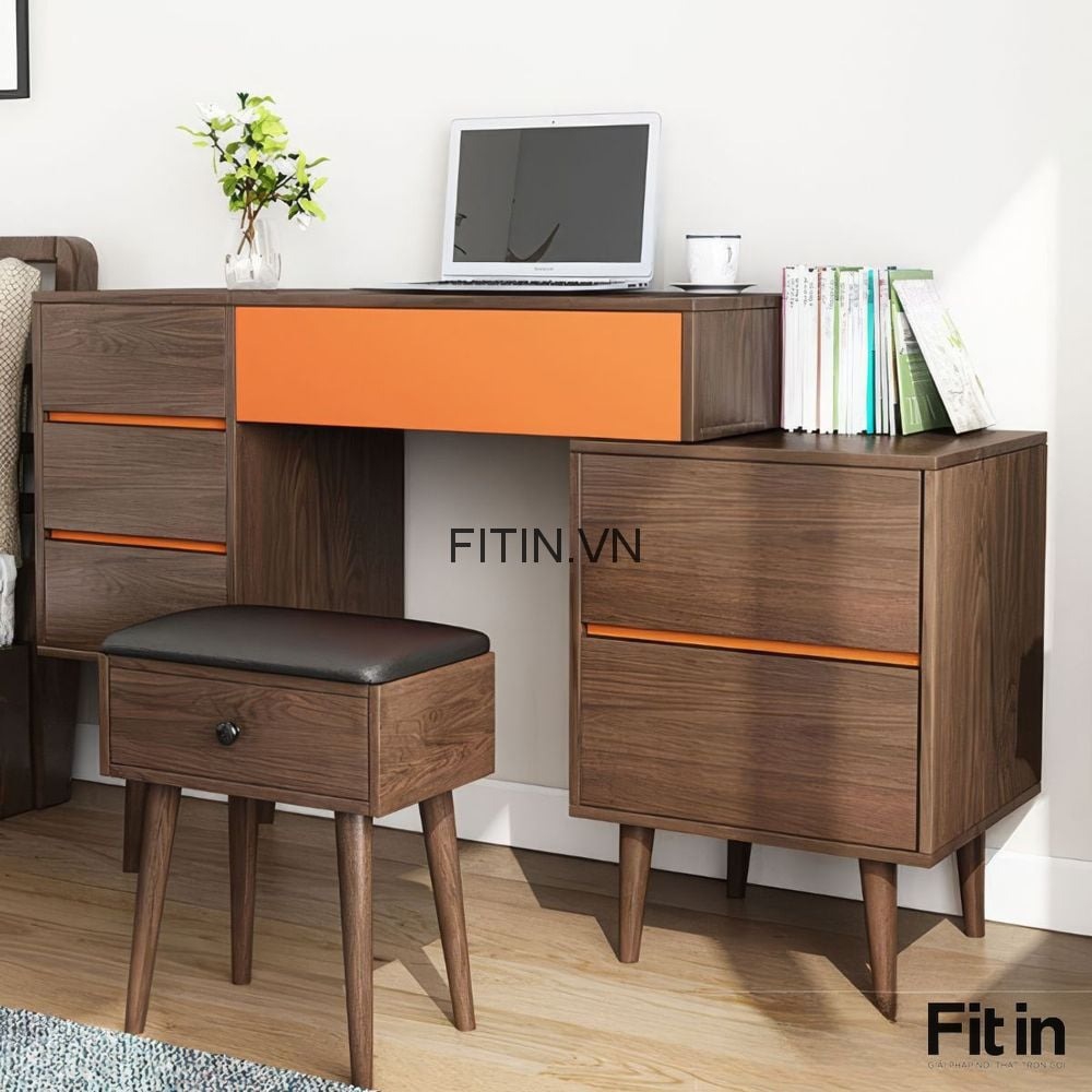 Bộ B&agrave;n Ghế Trang Điểm