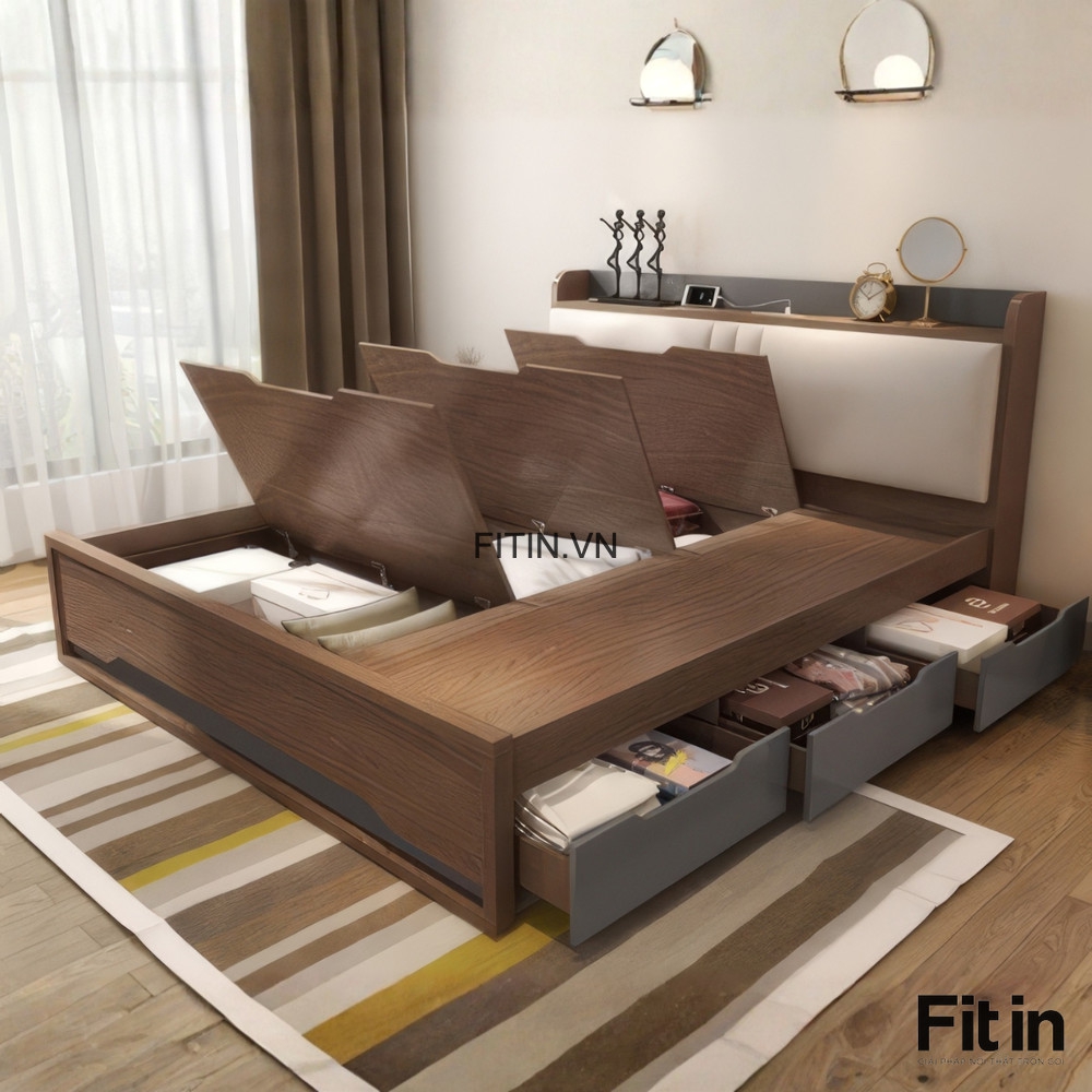 Giường Gỗ An Cường