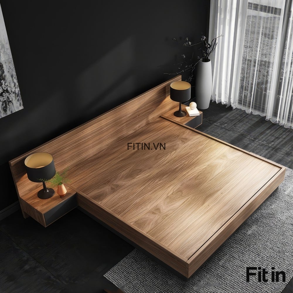 Giường Gỗ An Cường