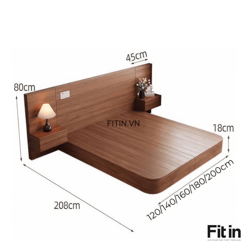 Giường Gỗ An Cường