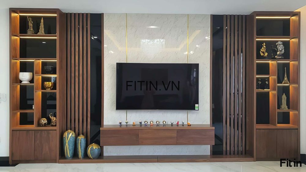 Kệ Tivi Gỗ An Cường