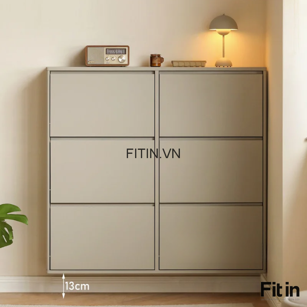 Kệ Tủ Gi&agrave;y Gỗ Tự Nhi&ecirc;n