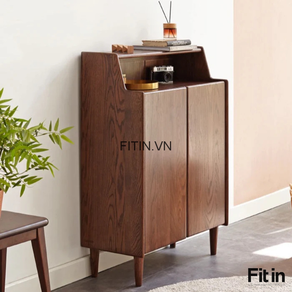 Kệ Tủ Gi&agrave;y Gỗ Tự Nhi&ecirc;n
