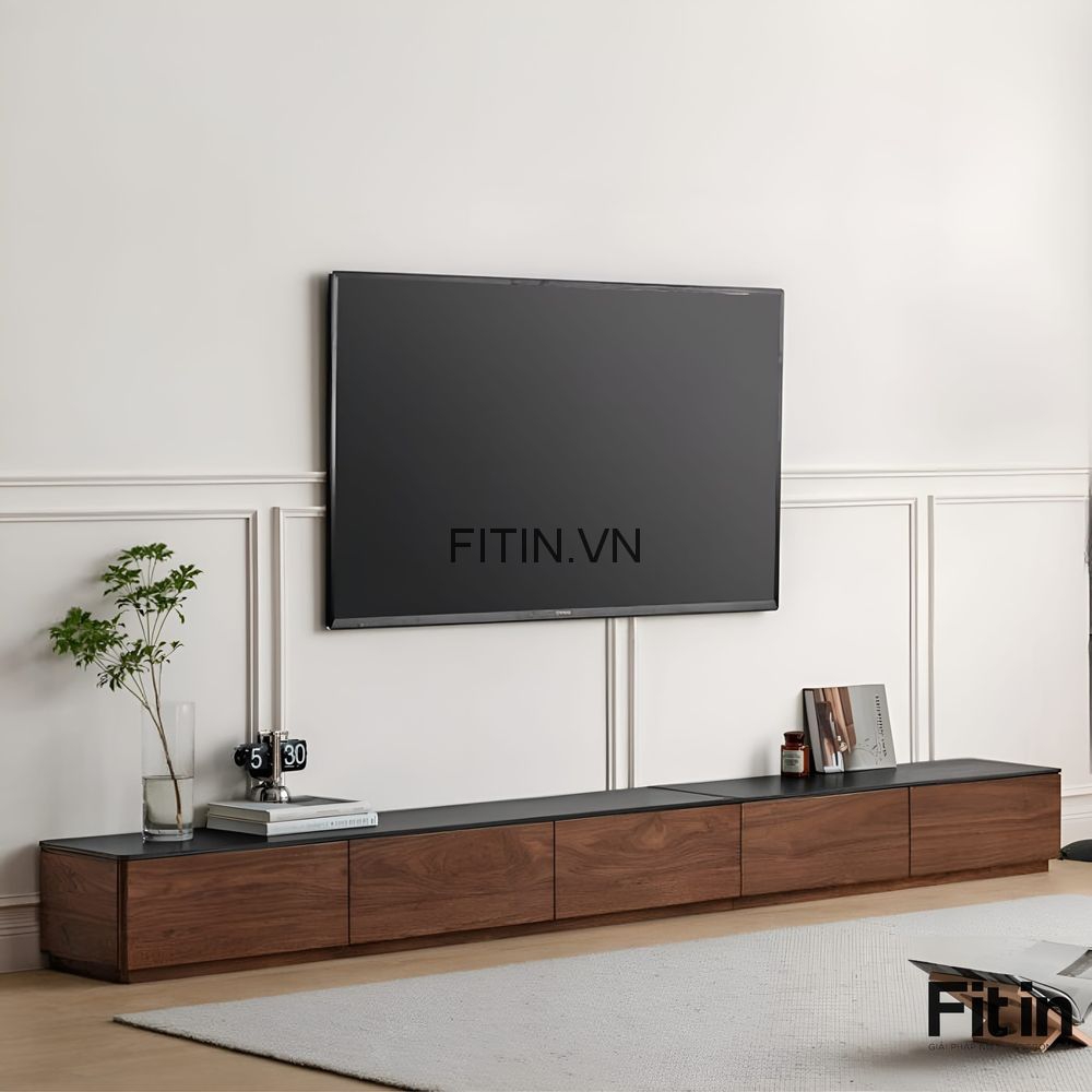 Kệ Tủ Tivi Gỗ Tự Nhi&ecirc;n