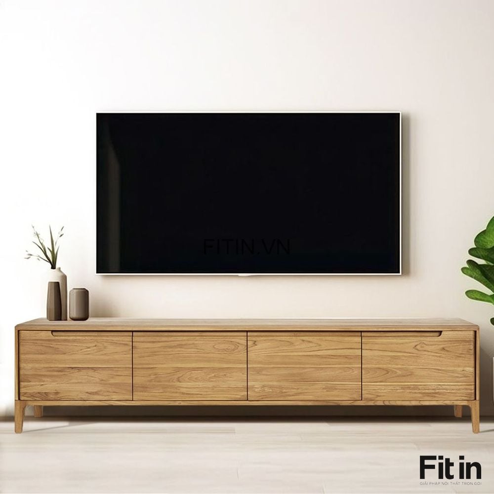 Kệ Tủ Tivi Gỗ Tự Nhi&ecirc;n