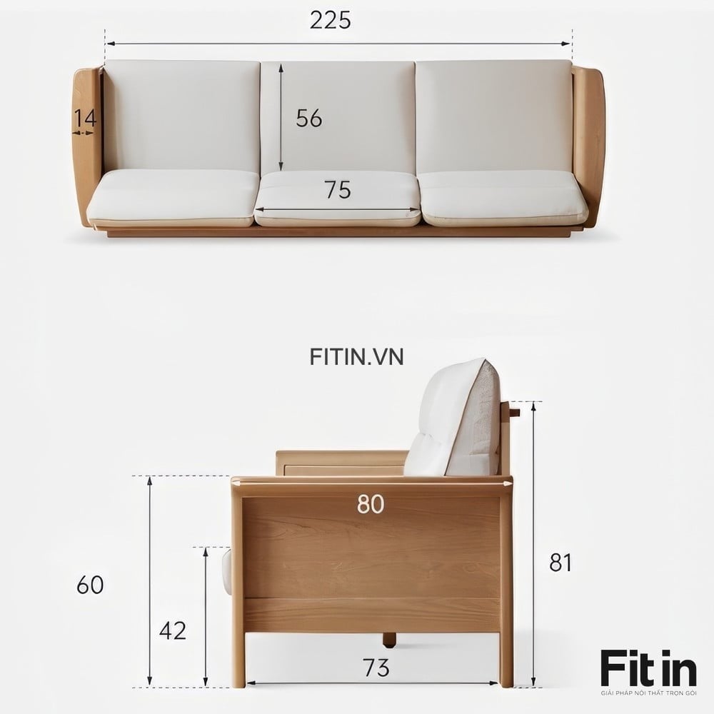 Sofa 3 Chỗ