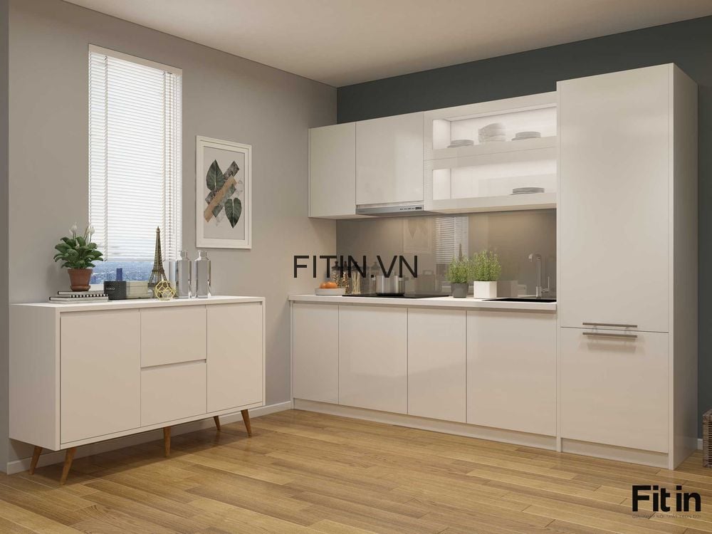 Tủ Bếp Gỗ C&ocirc;ng Nghiệp