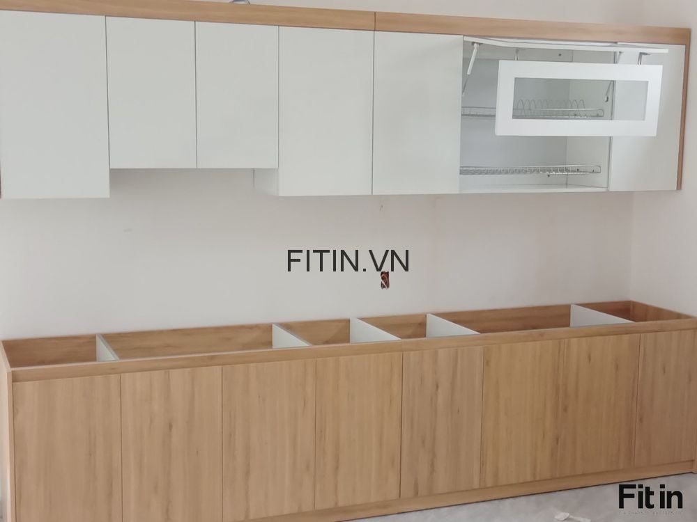 Tủ Bếp Gỗ C&ocirc;ng Nghiệp