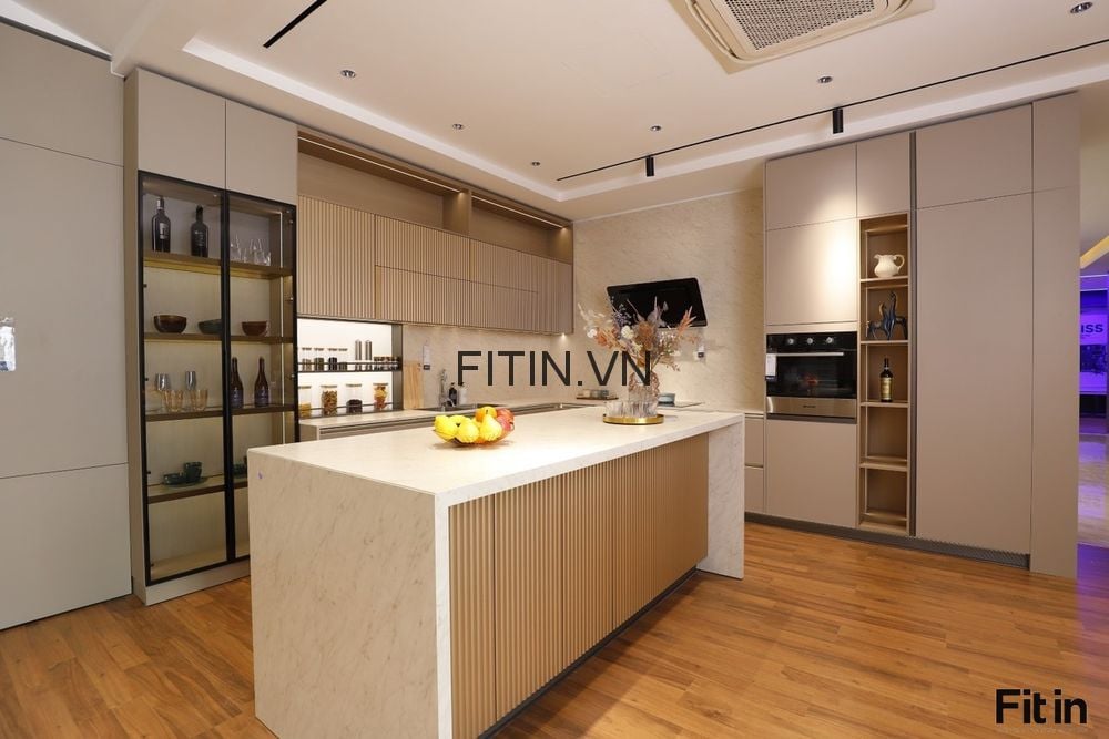 Tủ Bếp Gỗ C&ocirc;ng Nghiệp