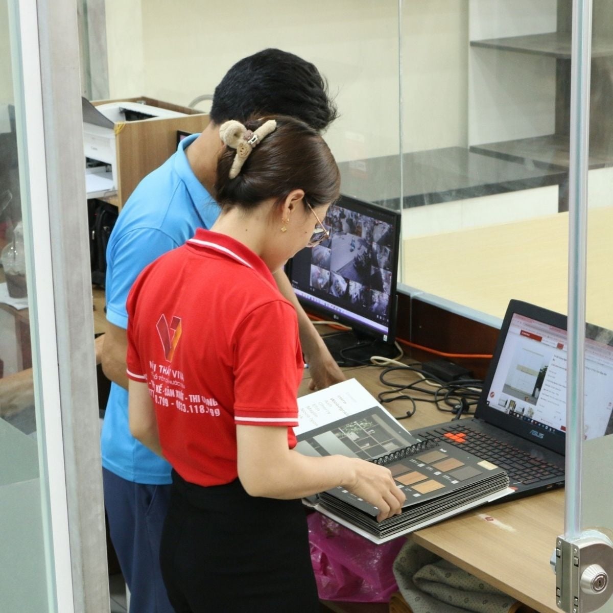 Tủ Bếp Gỗ C&ocirc;ng Nghiệp