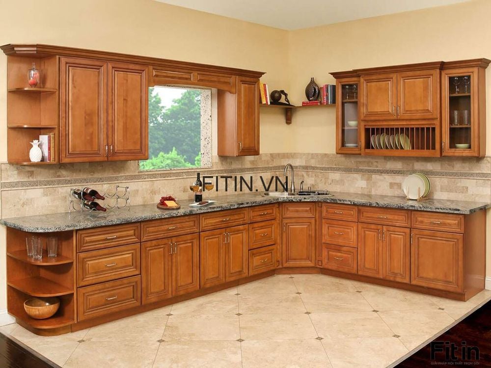 Tủ Bếp Gỗ Tự Nhi&ecirc;n